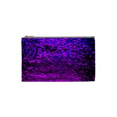 Magenta Waves Flow Series 2 Cosmetic Bag (small) by DimitriosArt