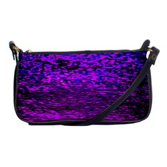 Magenta Waves Flow Series 2 Shoulder Clutch Bag by DimitriosArt