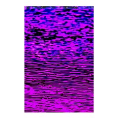 Magenta Waves Flow Series 2 Shower Curtain 48  X 72  (small)  by DimitriosArt