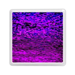 Magenta Waves Flow Series 2 Memory Card Reader (square) by DimitriosArt