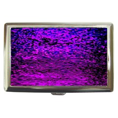 Magenta Waves Flow Series 2 Cigarette Money Case by DimitriosArt