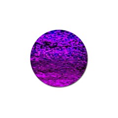 Magenta Waves Flow Series 2 Golf Ball Marker (4 Pack) by DimitriosArt