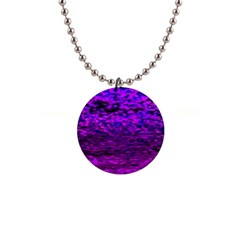 Magenta Waves Flow Series 2 1  Button Necklace by DimitriosArt