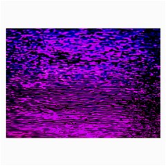 Magenta Waves Flow Series 2 Large Glasses Cloth by DimitriosArt