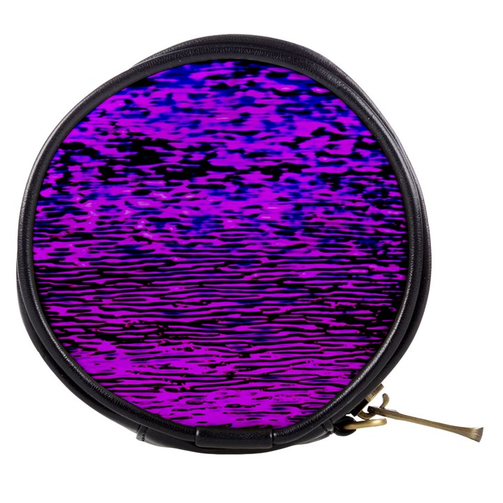 Magenta waves flow series 2 Mini Makeup Bag