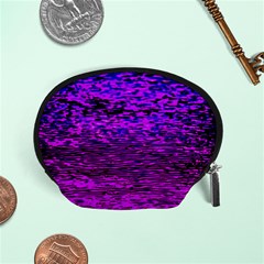 Magenta Waves Flow Series 2 Accessory Pouch (small) by DimitriosArt