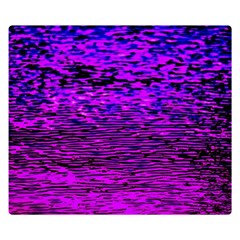 Magenta Waves Flow Series 2 Double Sided Flano Blanket (small)  by DimitriosArt