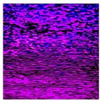 Magenta waves flow series 2 Large Satin Scarf (Square) Front