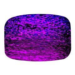 Magenta Waves Flow Series 2 Mini Square Pill Box by DimitriosArt