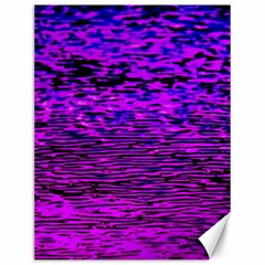 Magenta Waves Flow Series 2 Canvas 12  X 16  by DimitriosArt