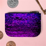 Magenta waves flow series 2 Mini Coin Purse Back