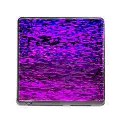 Magenta Waves Flow Series 2 Memory Card Reader (square 5 Slot) by DimitriosArt