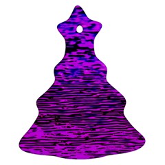 Magenta Waves Flow Series 2 Ornament (christmas Tree)  by DimitriosArt