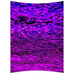 Magenta Waves Flow Series 2 Back Support Cushion by DimitriosArt