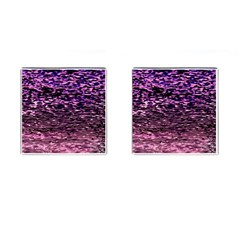 Purple  Waves Abstract Series No2 Cufflinks (square) by DimitriosArt