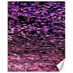 Purple  Waves Abstract Series No2 Canvas 16  X 20  by DimitriosArt