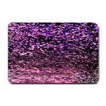 Purple  waves abstract series no2 Small Doormat  24 x16  Door Mat