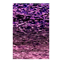 Purple  Waves Abstract Series No2 Shower Curtain 48  X 72  (small)  by DimitriosArt