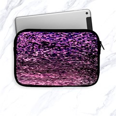 Purple  Waves Abstract Series No2 Apple Ipad Mini Zipper Cases by DimitriosArt