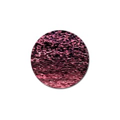 Pink  Waves Flow Series 11 Golf Ball Marker (10 Pack) by DimitriosArt