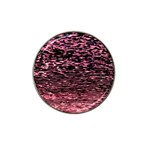 Pink  waves flow series 11 Hat Clip Ball Marker (4 pack) Front