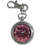 Pink  waves flow series 11 Key Chain Watches Front