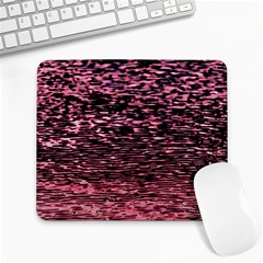 Pink  Waves Flow Series 11 Large Mousepads by DimitriosArt