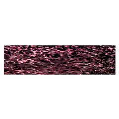 Pink  Waves Flow Series 11 Satin Scarf (oblong) by DimitriosArt