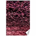 Pink  waves flow series 11 Canvas 12  x 18  11.88 x17.36  Canvas - 1