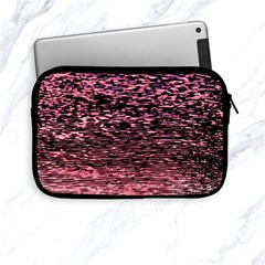 Pink  Waves Flow Series 11 Apple Ipad Mini Zipper Cases by DimitriosArt