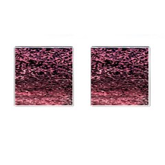 Pink  Waves Flow Series 11 Cufflinks (square) by DimitriosArt