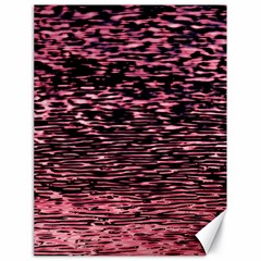 Pink  Waves Flow Series 11 Canvas 18  X 24  by DimitriosArt