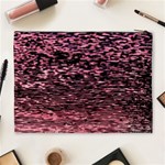 Pink  waves flow series 11 Cosmetic Bag (XL) Back