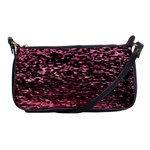 Pink  waves flow series 11 Shoulder Clutch Bag Front