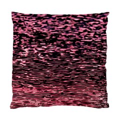 Pink  Waves Flow Series 11 Standard Cushion Case (two Sides) by DimitriosArt