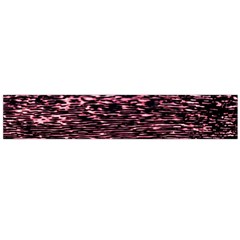 Pink  Waves Flow Series 11 Large Flano Scarf  by DimitriosArt