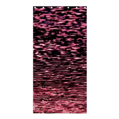 Pink  Waves Flow Series 11 Shower Curtain 36  X 72  (stall)  by DimitriosArt