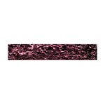 Pink  waves flow series 11 Flano Scarf (Mini) Front