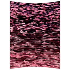 Pink  Waves Flow Series 11 Back Support Cushion by DimitriosArt