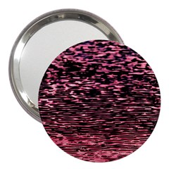 Pink  Waves Flow Series 11 3  Handbag Mirrors by DimitriosArt