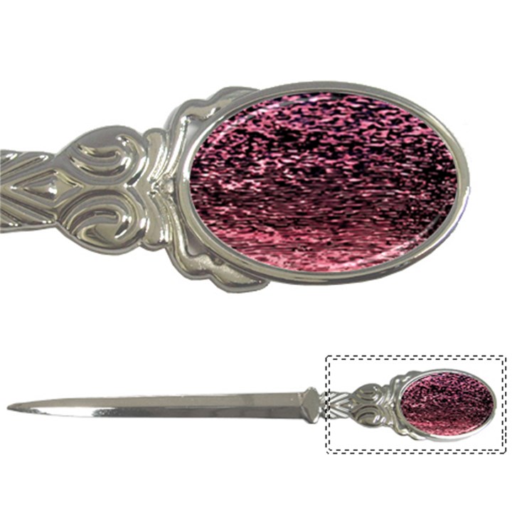 Pink  waves flow series 11 Letter Opener