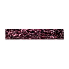 Pink  Waves Flow Series 11 Flano Scarf (mini) by DimitriosArt