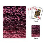 Pink  waves flow series 11 Playing Cards Single Design (Rectangle) Back