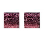 Pink  waves flow series 11 Cufflinks (Square) Front(Pair)