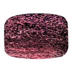 Pink  Waves Flow Series 11 Mini Square Pill Box by DimitriosArt