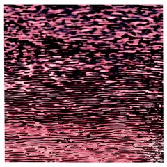 Pink  Waves Flow Series 11 Wooden Puzzle Square by DimitriosArt