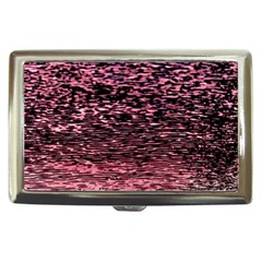 Pink  Waves Flow Series 11 Cigarette Money Case by DimitriosArt