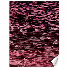 Pink  Waves Flow Series 11 Canvas 36  X 48  by DimitriosArt