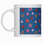 Sweet Hearts White Mugs Left