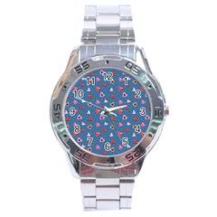 Sweet Hearts Stainless Steel Analogue Watch by SychEva